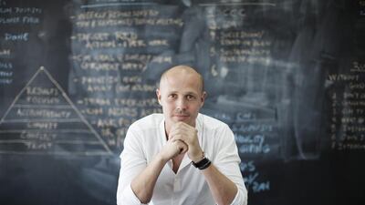 Lachlan Jackson considers any self-education a good investment. Anna Nielsen for The National