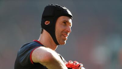 Petr Cech signed for French club Rennes in 2002 and will face his former club on Thursday in the Europa League when he lines up in goal for Arsenal. Reuters