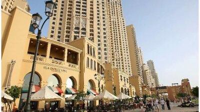 Jumeirah Beach Residence in Dubai.