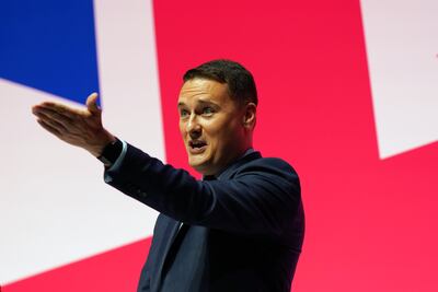 Labour MP Wes Streeting has faced criticism for not backing a ceasefire in Gaza. Getty Images