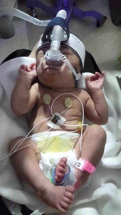 Mia arrived two months early and lost her mother to Covid-19. Courtesy: family