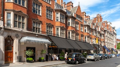 The robbery took place in Mount Street in Mayfair, London. Getty Images