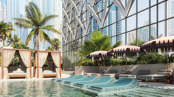 The region’s first Kimpton hotel will open along the Business Bay Canal in Dubai in 2026. Photo: Kimpton