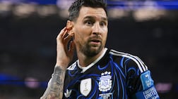 Lionel Messi scored in all three of Argentina's Group J ganes at the 2026 World Cup. AFP