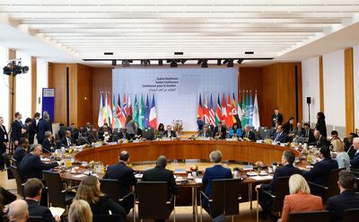 The third international conference on Sudan took place in Berlin in Apri. AFP