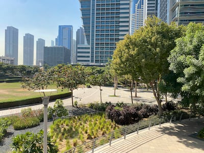 Jumeirah Lakes Towers has been cited as an example of how design could limit temperature increases. Antonie Robertson/The National