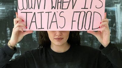 Arab Girl With Sign is an Instagram handle created in January 2020. Instagram / arabgirlwithsign