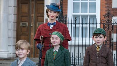 Emily Blunt stars as Mary Poppins. Jay Maidment / Disney