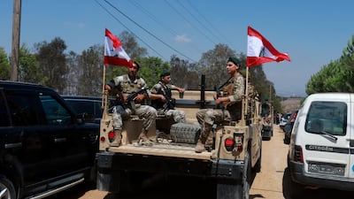 Zawtar Al Gharbiyeh is the first town to be transferred from Israeli to Lebanese military control under the 'pilot zone' scheme. Reuters