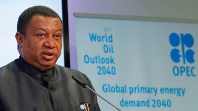 Opec Secretary General Mohammad Barkindo says the industry should be cognisant of the implications of the underinvestment in the oil sector. Reuters