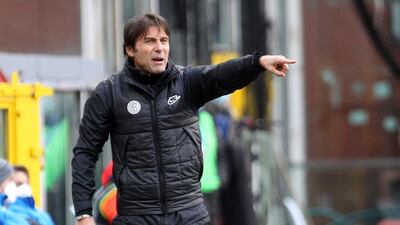 Inter manager Antonio Conte. AP