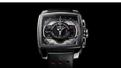 TAG Heuer's timepiece is accurate to 1/100 of a second.