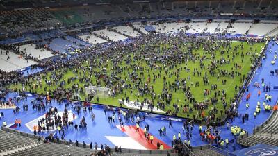 Three suicide bombings outside the Stade de France stadium on November 13, 2015, during a friendly football match between France against Germany, suggest ISIL was targeting maximum casualties. Michel Euler / AP Photo
