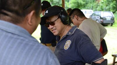 It was there that he began his livelihood programme, training people with no hope to become security guards or intelligence officers. Aya Lowe for The National