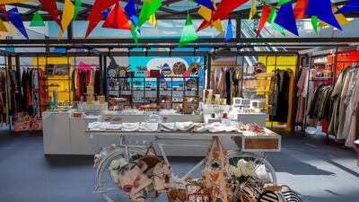 The pop-up is open daily. Victor Besa / The National