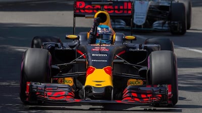 Daniel Ricciardo of Red Bull Racing waves to spectators after he took pole position during the qualifying session of the Monaco Grand Prix at the Monte Carlo circuit in Monaco on Saturday. Valdrin / EPA