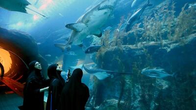 Dubai’s safety, security and availability of late-night shopping are big draws for tourists during Ramadan. Marwan Naamani / AFP