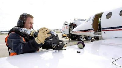 Those magnificent men in their flying machines: senior executives in the US are starting to take to the skies once again.