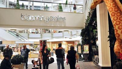 The American department store chain will open in two locations at the Dubai Mall today.