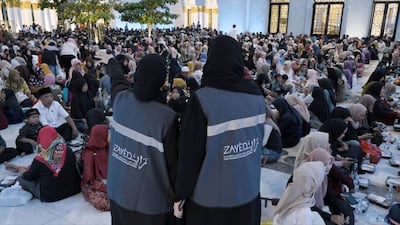 The Sheikh Zayed Mosque in Solo, in Central Java, Indonesia, is marking Ramadan with a series of activities benefiting more than 12,000 Muslims each day. Photo: Abu Dhabi Media Office