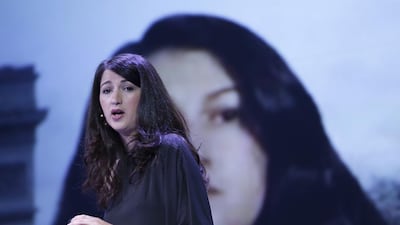Moroccan-born French journalist Zineb El Rhazoui. Vidar Ruud / AFP.
