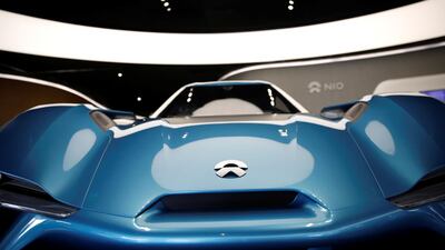 Nio's current line-up includes several sports utility vehicles and a coupe, but the company is about to launch its first saloon model. Reuters