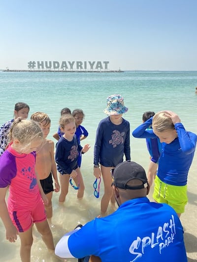 The camp will take place across Hudayriyat's skate, splash and BMX parks. Photo: Hudayriyat Island