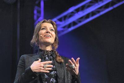 Elif Shafak at the Hay Festival this weekend. Sam Hardwick