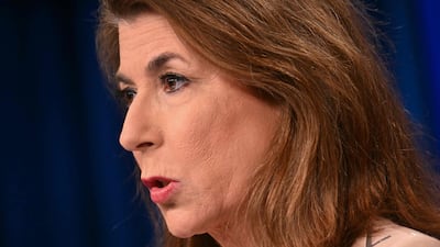 US State Department spokeswoman Tammy Bruce. AFP