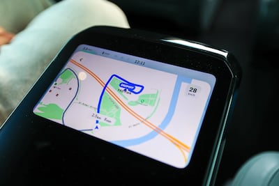 Drivers across the UAE have contended with GPS faults in recent weeks. Victor Besa / The National