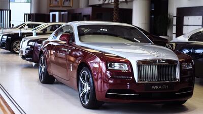 About 95 per cent of the inventory at Abu Dhabi Motors is bespoke. Delores Johnson / The National