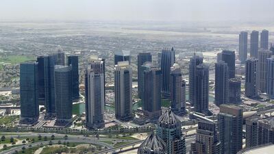 Phidar Advisory is forecasting a further 20 per cent drop in prices over the next two years, and JLL is predicting a fall in prices of 5 to 10 per cent. Jeffrey E Biteng / The National