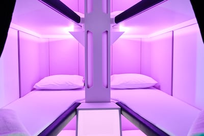 Skynest cabins will be introduced on Air New Zealand's new Boeing 787-9 Dreamliners. Photo: Air New Zealand