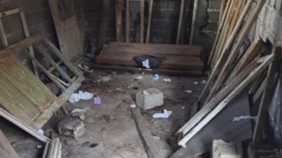 One of the safe houses used by the people smugglers in Romania. Europol