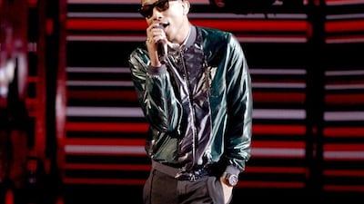 Pharrell Williams has seven Grammy nominations this year. Kevin Winter / Getty Images for BET / AFP