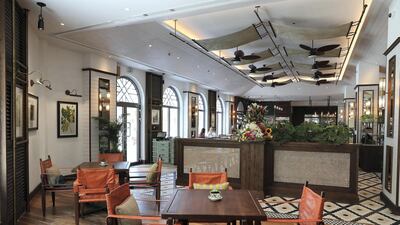 The Pangolin is a new lifestyle complex at The Els Club in Dubai Sports City. Photos: Pawan Singh / The National