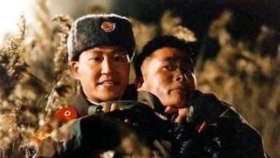 A scene from the South Korean film Joint Security Area. Courtesy ADFF
