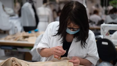 Clothing sales in the UAE amounted to $12.3 billion (Dh45.17bn) in 2018 and have been growing at almost 5% each year. AFP