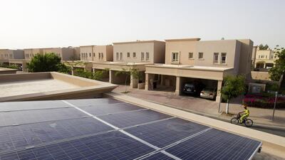 Solar power is expected to grow 78 per cent over the next five years, according to the IEA. Sarah Dea / The National