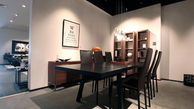 The Bo Concept furniture showroom. Jeffrey E Biteng / The National