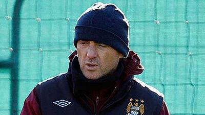 Roberto Mancini, the Manchester City manager.