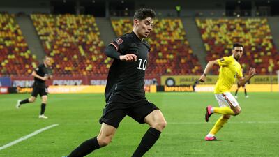 Havertz starred for Germany against Romania. Getty
