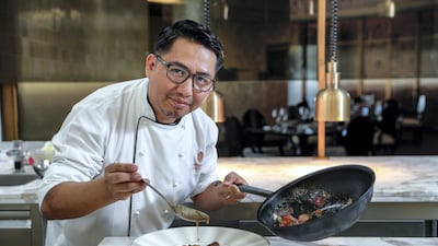 Chef Luis Manuel Oxa. Victor Besa / The National