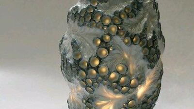 Andrew Dewitt's Black Fringed Porcelain Luminary. Courtesy Bespoke Global