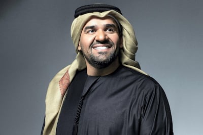 Hussein Al Jassmi performs on a star-studded night. Courtesy DCT