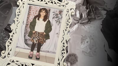 Narin Guran was eight years old when she was murdered in her home village of Tavsantepe in south-eastern Turkey's Diyarbakir province last year. Lizzie Porter/ The National