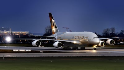 Etihad Airways will resume some flights from Monday. Courtesy Etihad