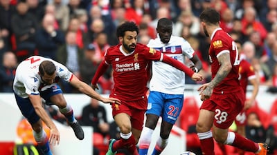 Mohamed Salah of Liverpool in action. Clive Brunskill / Getty