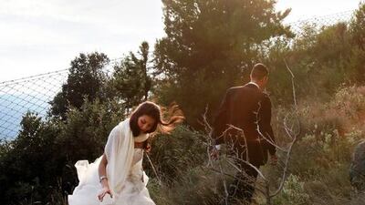 A scene from Gabriele Del Grande's movie On The Bride's Side. Courtesy Gina Films