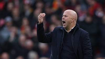 Liverpool manager Arne Slot has seen his team lose six of their last seven league games. AFP